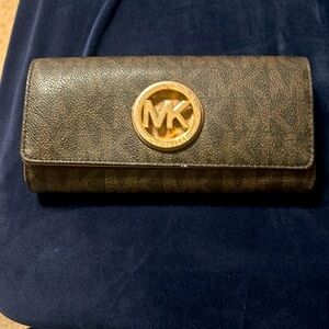 Brown Michael Kors wallet